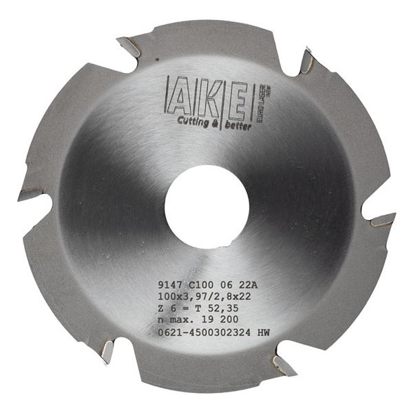 MTR-01 Circular saw blade Lamello 100 x 3.97/2.8/ 6T WF