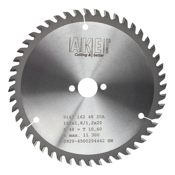 MTR-18 Circular saw blade Wood 162 X 1.8/1.2 Z= 48 W