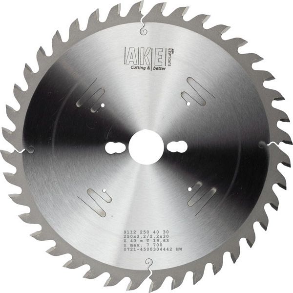 MTR-43 Circular saw blade Wood 250 X 3.2/2.2 Z= 48 W Neg.