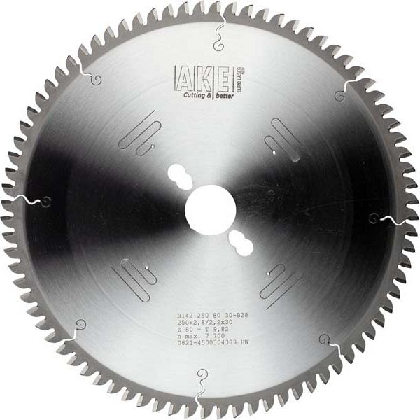 MTR-55 Circular saw blade aluminum 300 X 3.2/2.5 Z=96 TF Neg.