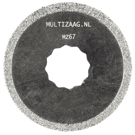 Diamond-Grit Oscillating Saw Blade MZ67