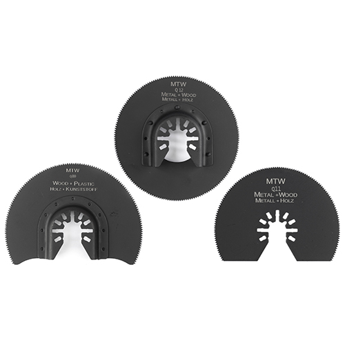 3-piece half round saw blades set Q